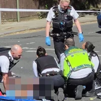 Two Jewish men stabbed in Golders Green knife rampage as man, 45, arrested on suspicion of attempted murder | LBC