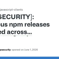 Malicious npm packages detected across Red Hat Cloud Services