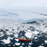 The ‘doomsday’ glacier’s giant ice shelf is about to break away