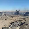 Some wreckage from the reported F-15 WSO evac site in Iran