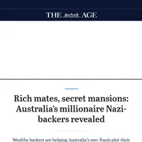 Rich mates, secret mansions: Australia’s millionaire Nazi-backers revealed