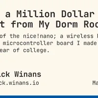 I made a million dollar product from my dorm room (2025)